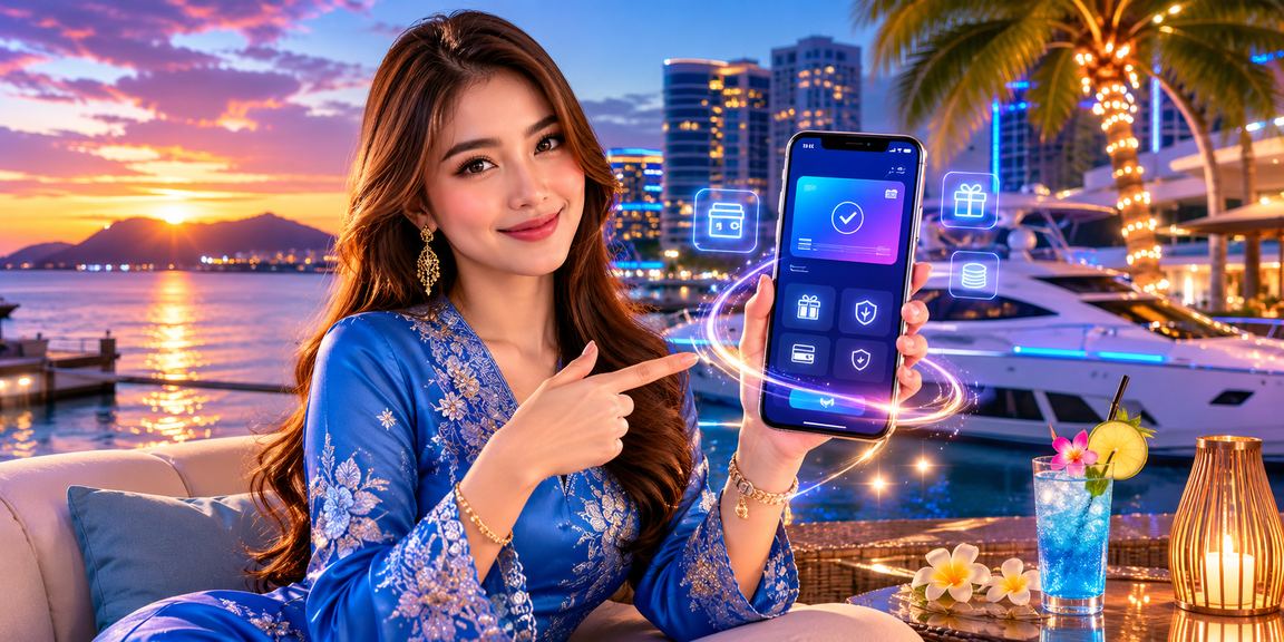 Pengguna mendaftar dan menikmati bonus deposit di platform gembet dari Kota Kinabalu menggunakan telefon pintar